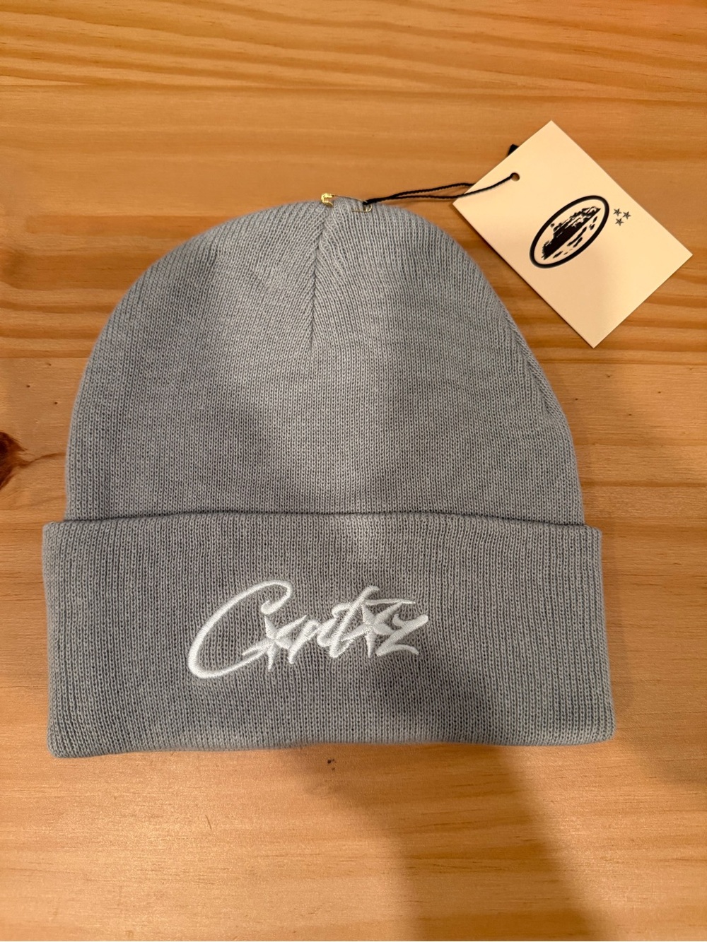 Grey Beanie Corteiz Allstarz Folded Beanie